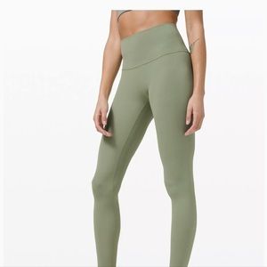Lululemon Align High-Rise Pant 25" willow green